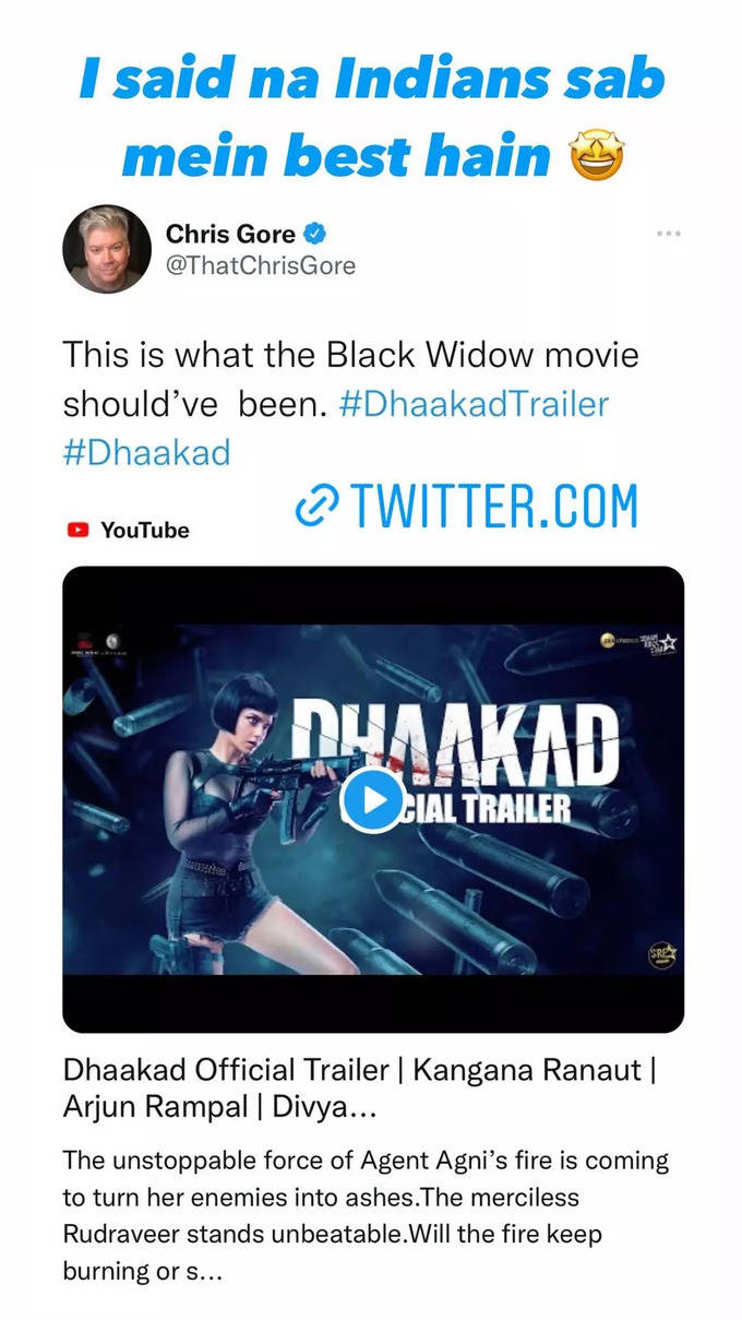 kangana dhaakad movie