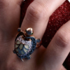 Stylish Turtle Ring Silver Kachua Ring For Women & Men