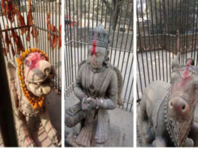 गंगा पार मां दुर्गा का भव्‍य मंदिर