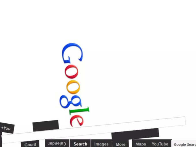 9. Google Gravity: సెర్చ్ బార్‌లో Google Gravity అని టైప్ చేసి ఎంటర్ కొట్టండి. వచ్చే రిజల్ట్స్‌లో మొదటి లింక్ క్లిక్ చెయ్యండి. హోమ్ పేజీ ఎలా క్రాష్ అవుతుందో చూడండి.