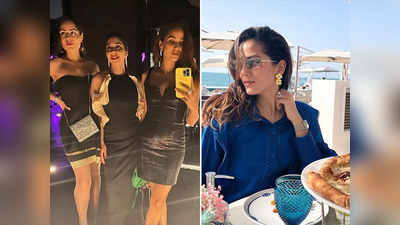 दुबई में दोस्तों के साथ शॉर्ट ड्रेस पहनकर पार्टी कर रही शाहिद कपूर की बीवी, मीरा राजपूत की तस्वीरें देख लगेगा लाइफ इसे कहते हैं