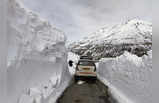 Manali-Spiti road : BRO ने हटाया बर्फ का पहाड़, पहली बार मई के पहले सप्ताह में ही खुल गई मनाली-स्पीती रोड, देखें तस्वीरें