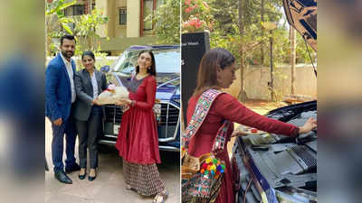 Aditi Rao Hydari New Car: अद‍िति राव हैदरी ने खरीदी 1 करोड़ की लग्जरी कार, शोरूम में थाल लेकर खुद की पूजा
