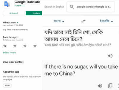 ...Take me to China?, রবীন্দ্রসংগীত অনুবাদ করতে গিয়ে ছড়াল Google Translate