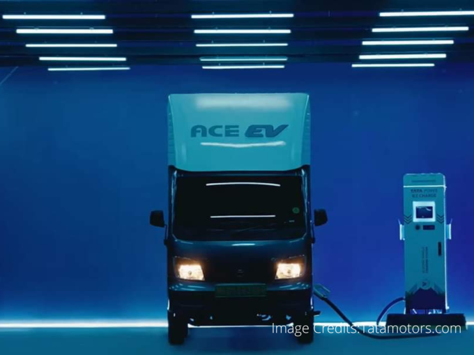 Tata Ace EV fast charging