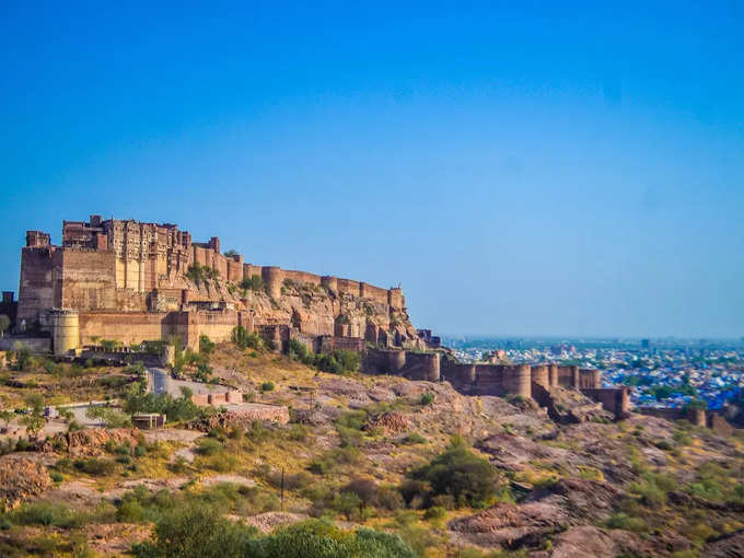 जोधपुर का मेहरानगढ़ किला - Mehrangarh Fort in Jodhpur