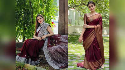 मदर्स डेचं खास गिफ्ट आहेत या jari border sarees online, भरपूर प्रेम आणि कमी किंमत