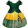 Buy Shri Krishna Creations Karnataka Khan/Khun Dress for Girls | Color  Black | Size 2-3 Years Girls | SKC2053 at Amazon.in
