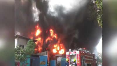 नवी मुंबईतील आग तब्बल ८ तासांनंतर आटोक्यात; ३ कामगार जखमी, अन्य दोघे बेपत्ता