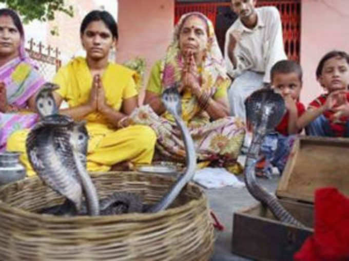 तांबे के नाग नागिन की पूजा से लाभ