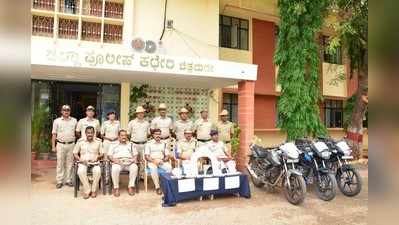 ಹಿರಿಯೂರು: ದೇವರ ವಿಗ್ರಹಗಳನ್ನು ಕದ್ದಿದ್ದ ಅಂತಾರಾಜ್ಯ ಚೋರರ ಬಂಧನ