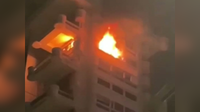 शाहरुख खानच्या घराजवळील इमारतीला भीषण आग, अग्निशमन दलाच्या १७ गाड्या घटनास्थळी