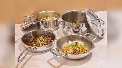 எல்லாம் வகையான சமையலையும் செய்ய இந்த Steel Cookware set’யை வாங்குங்க.