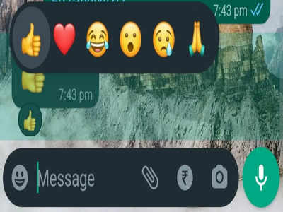 WhatsApp पर एंड्राइड यूजर्स के लिए आ गया मैसेज Reaction फीचर, जानिए कैसे कर सकते है यूज