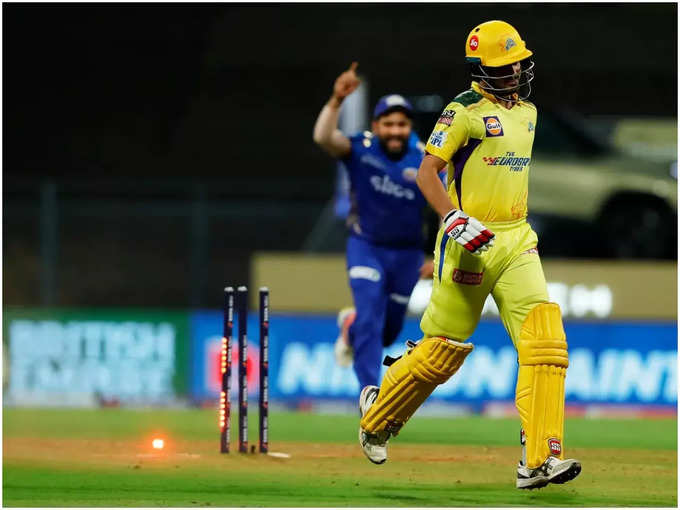 Mukesh Choudhary Run Out (Pic Credit: IPLT20.com)