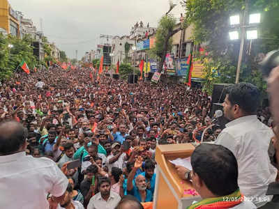 திருவாரூரில் அண்ணாமலை கூட்டத்தை கூட்டியது எப்படி? பின்னணியில் இவர் தான்!