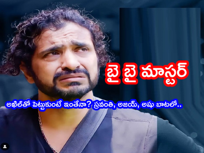 Nataraj Master Elimination: నటరాజ్ మాస్టర్ (సింహం) ఎలిమినేట్.. ఓటింగ్‌లో అఖిల్ దెబ్బకి విలవిల!