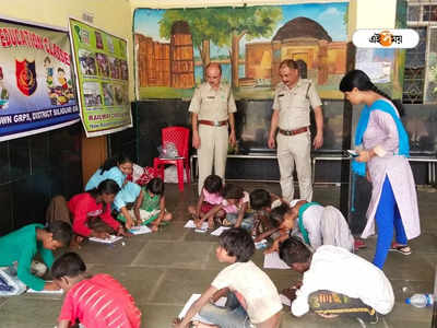 Malda: স্টেশনে থাকা শিশুদের নিয়ে শিক্ষা শিবিরের আয়োজন মালদায়