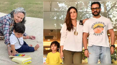 Kareena Kapoor અને Saif Ali Khanએ દીકરાઓ Taimur-Jehને નથી આપી આ વાતની પરવાનગી, દાદી Sharmila Tagoreએ કર્યો ખુલાસો