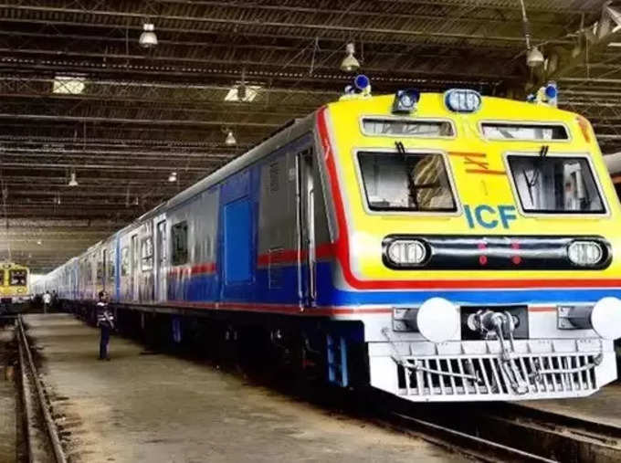 Mumbai Local Train.