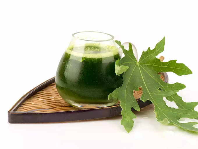 ​டெங்கு காய்ச்சலுக்கு பப்பாளி இலை சாறு (papaya leaf juice for dengue)