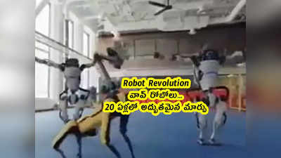 Robot Revolution: వావ్ రోబోలు.. 20 ఏళ్లలో అద్భుతమైన మార్పు