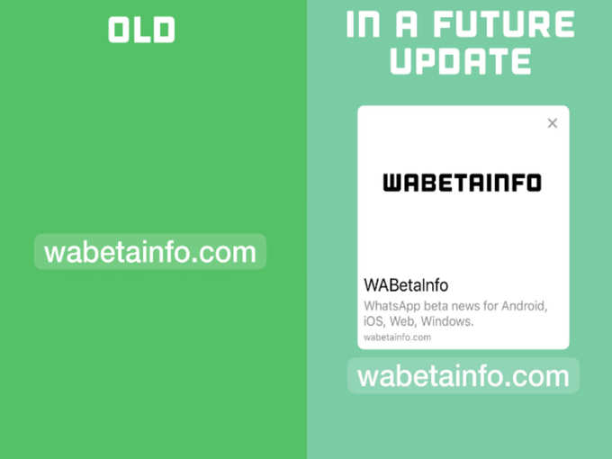 rich text preview wabetainfo.