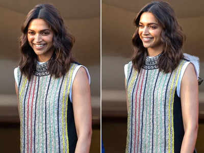 Deepika Padukone At Cannes 2022: कान से दीपिका पादुकोण का फर्स्ट लुक वायरल, फिल्म फेस्टिवल शुरू होने से पहले ही बिखेरा जलवा