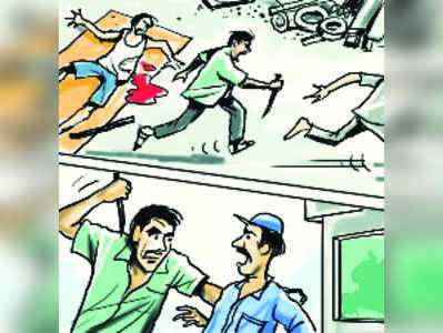 Delhi Crime: शराब पीने के दौरान हुआ झगड़ा, चाकू मारकर युवक की हत्या, वारदात CCTV कैमरे में कैद