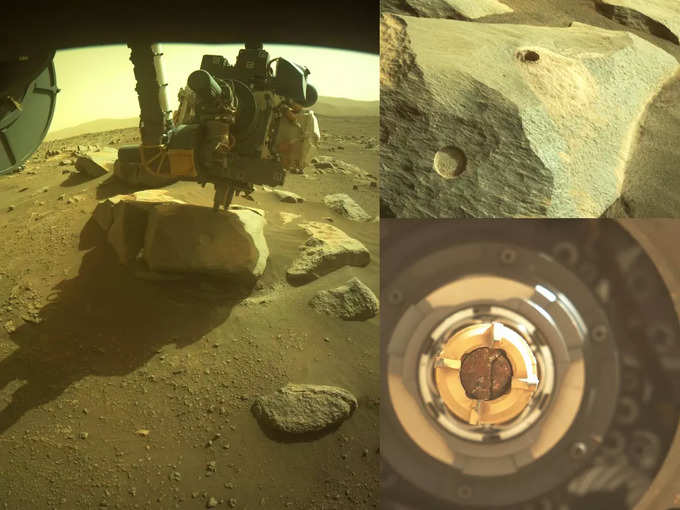 perseverance rover sample