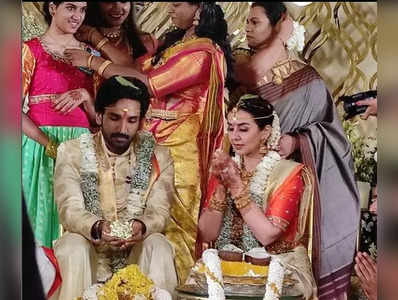 Aadhi –Nikki marriage : பிரம்மாண்டமாக நடந்த ஆதி – நிக்கி கல்ராணி திருமணம்…!