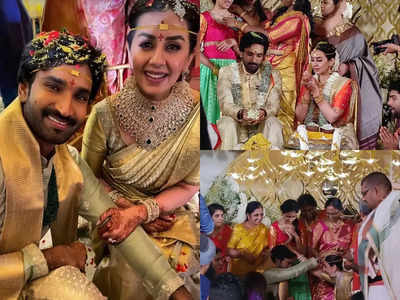 Aadhi Pinisetty Wedding : ఆది పినిశెట్టి నిక్కీ గల్రానీల పెళ్లి.. నెట్టింట్లో పిక్స్ వైరల్