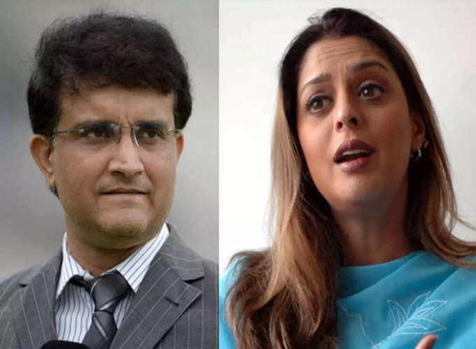 sourav ganguly nagma2