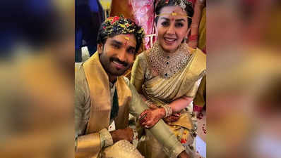 Aadhi Nikki wedding: தடல்புடலாய் நடந்த கல்யாணம்... ஆலுமா டோலுமா பாடலுக்கு ஆட்டம் போட்ட ஆதி நிக்கி!