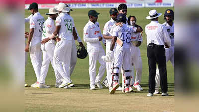 BAN vs SL 1st Test: निरोशन डिकवेला और चांदीमल ने बचाई श्रीलंका की हार, बांग्लादेश से पहला टेस्ट ड्रॉ