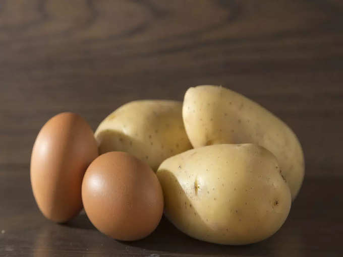 ​बटाटा-अंडी फेस पॅक