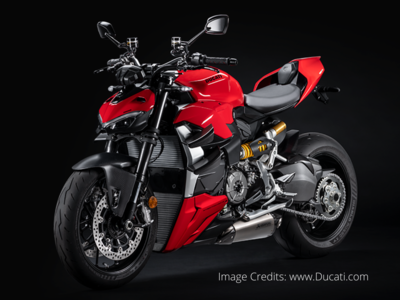 Ducati StreetFighter V2 பைக்கில் விமானம் போன்ற விங் வசதி! இனி பறக்கும்!