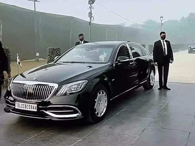 prime minister narendra modi Mercedes Maybach S 650 Guard SPG