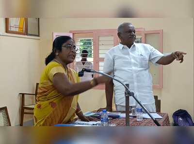 ஒருமையில் திட்டிய நகராட்சி சேர்மன்;                                       பொங்கிய கவுன்சிலர்களால் பரபரப்பு!