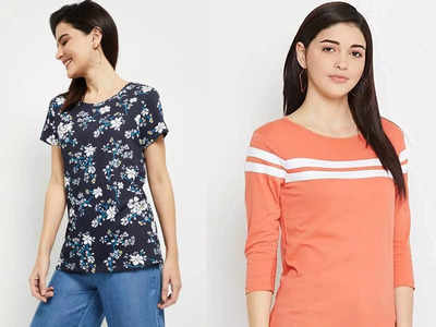 फॅशन आणि कम्फर्टचा कॉम्बो मिळेल या women tshirt combo pack