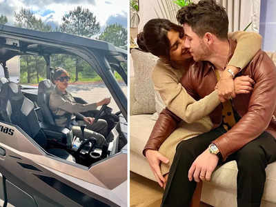 Priyanka Chopra को पति Nick Jonas ने गिफ्ट की कस्टमाइज्ड कार, मिसेज जोनस ने नई ATV में ऐसे दिया पोज