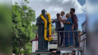 கோவை வந்த பேரறிவாளன் - கொண்டாட்டத்துடன் கூடிய உற்சாக வரவேற்பு