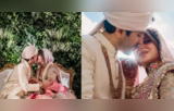 PHOTOS: કનિકા કપૂરે શેર કર્યો લગ્નનો પહેલો ફોટો, લિપ કિસ કરતું જોવા મળ્યું કપલ