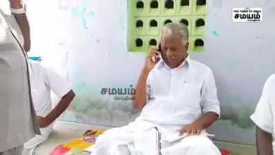 திண்ணையில் அமர்ந்து Phone போட்ட கே பி முனுசாமி; ரெடியாகும் பட்டா; மக்கள் ஹேப்பி!