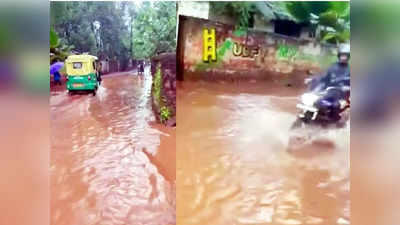 ജലനിധിക്ക് റോഡ് കീറിയതോടെ വൻ കുഴികളും അപകടങ്ങളും; റോഡിൽ വാഴ നട്ട് പ്രതിഷേധം