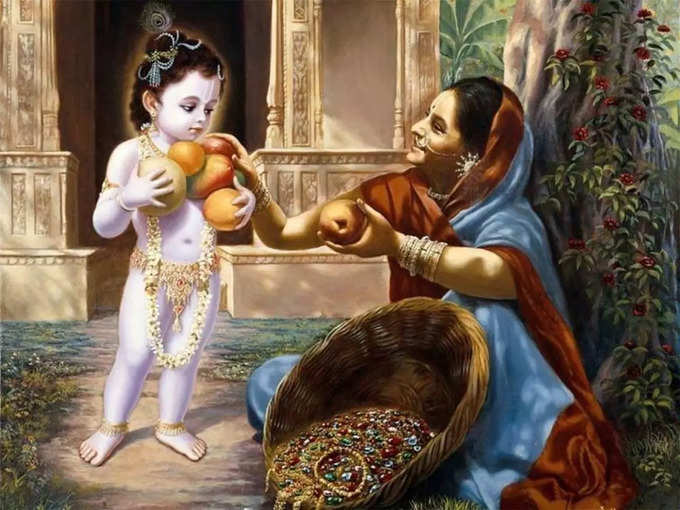 Lord Krishna And Yashoda