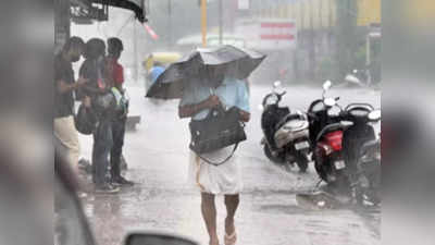 അഞ്ച് ദിവസത്തേക്ക് സംസ്ഥാനത്ത് മഴ; ഇന്ന് ആറ് ജില്ലകളിൽ യെല്ലോ അലേർട്ട്