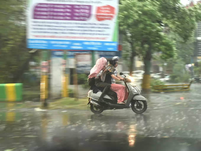दिल्ली में सामान्य से अधिक बारिश हुई