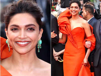 Cannes 2022 में Deepika Padukone का बुरा हाल, रेड कार्पेट पर फूल गई सांस, यूजर्स बोले- डिजाइनर की जॉब तो गई!