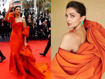 Cannes 2022 मध्ये दीपिका पादुकोणची झाली फजिती, ड्रेस सांभाळता आले नाकीनऊ; VIDEO